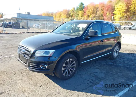 2014 Audi Q5 2.0T Premium z USA, uszkodzony, nr VIN WA1CFAFP0EA025692